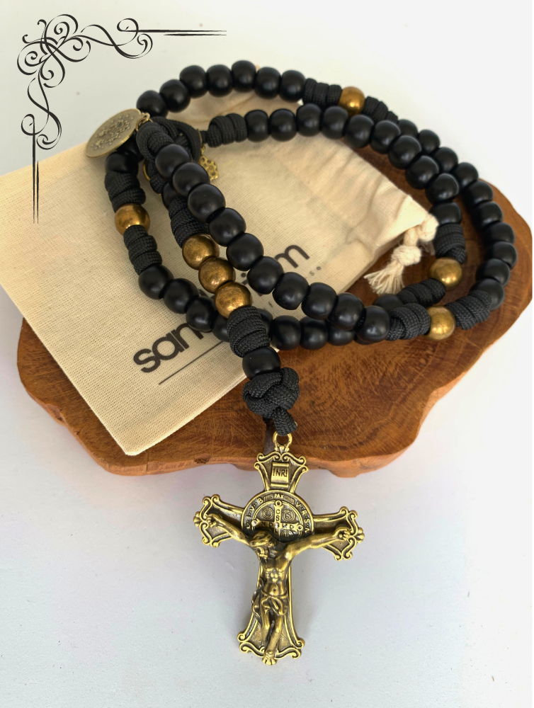 Terço Pietá Preto