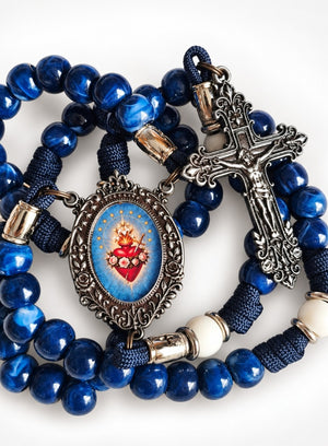 Terço Imaculado Coração de Maria | Metais Exclusivos Sanctorium