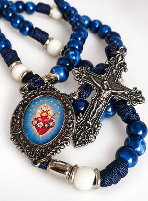 Terço Imaculado Coração de Maria | Metais Exclusivos Sanctorium