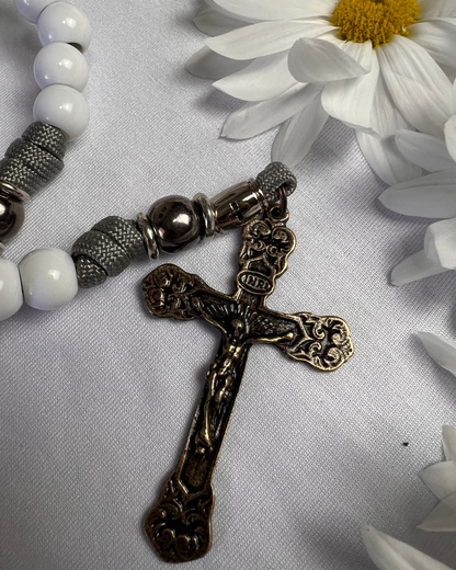 Terço São Maximiliano Kolbe  - Linha Lux