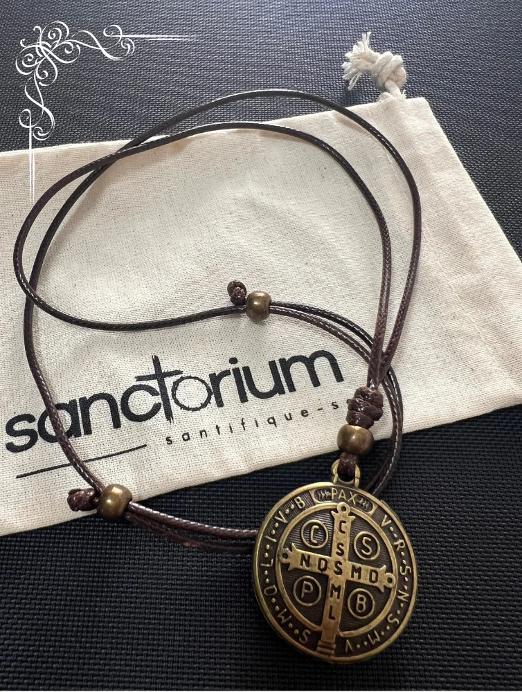 Terço Sancti Benedicti + Medalhão de Brinde