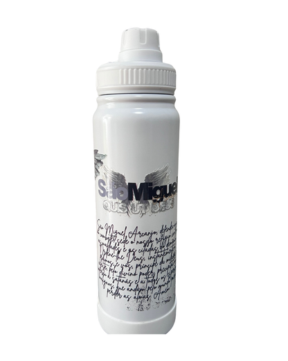 KIT SÃO MIGUEL – Terço  + Garrafa Térmica 800ml + Dezena de Brinde