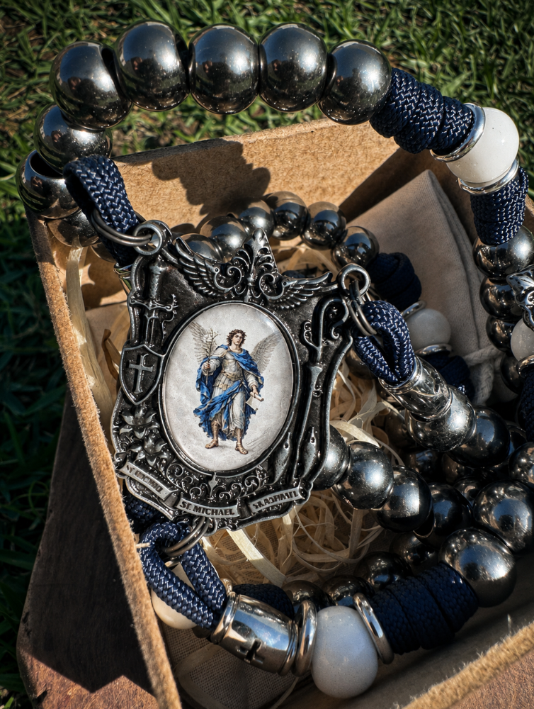 Terço de São Gabriel Arcanjo | Metais Exclusivos Sanctorium