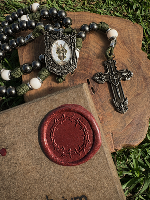 Terço de São Rafael Arcanjo | Metais Exclusivos Sanctorium