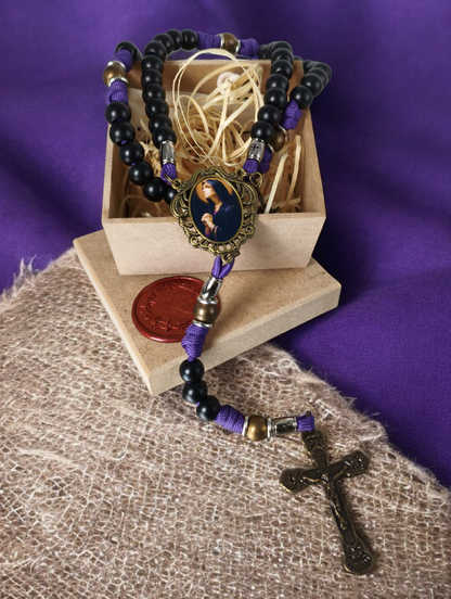 Terço Nossa Senhora das Dores + Manto Sagrada Face