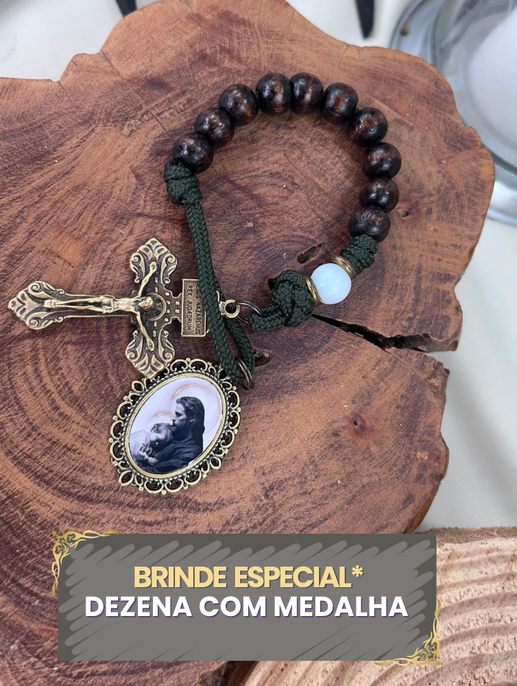 Kit São José  -  Terço Especial + Dezena + Manto