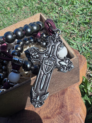 Terço de São Miguel Arcanjo | Metais Exclusivos Sanctorium