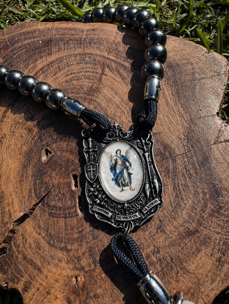 Terço de São Gabriel Arcanjo | Metais Exclusivos Sanctorium