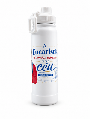 Garrafinha Térmica São Carlo Acutis 800ml