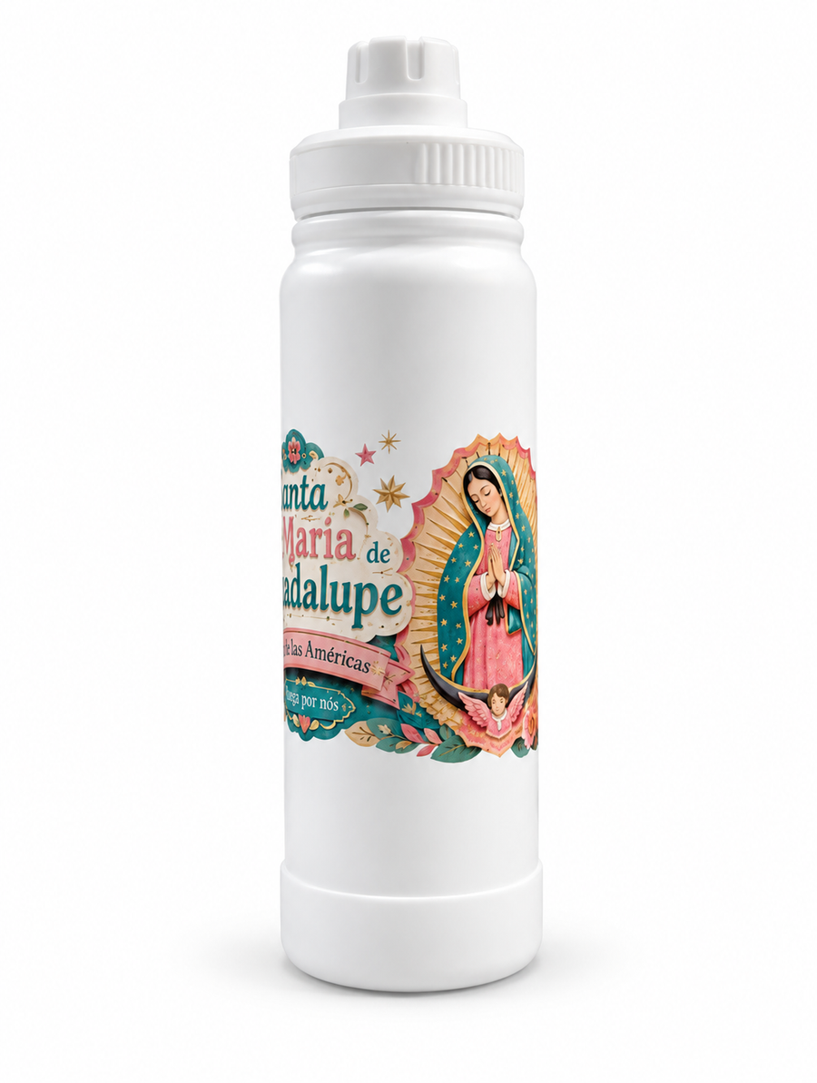 Garrafinha Térmica Nossa Senhora de Guadalupe 800ml