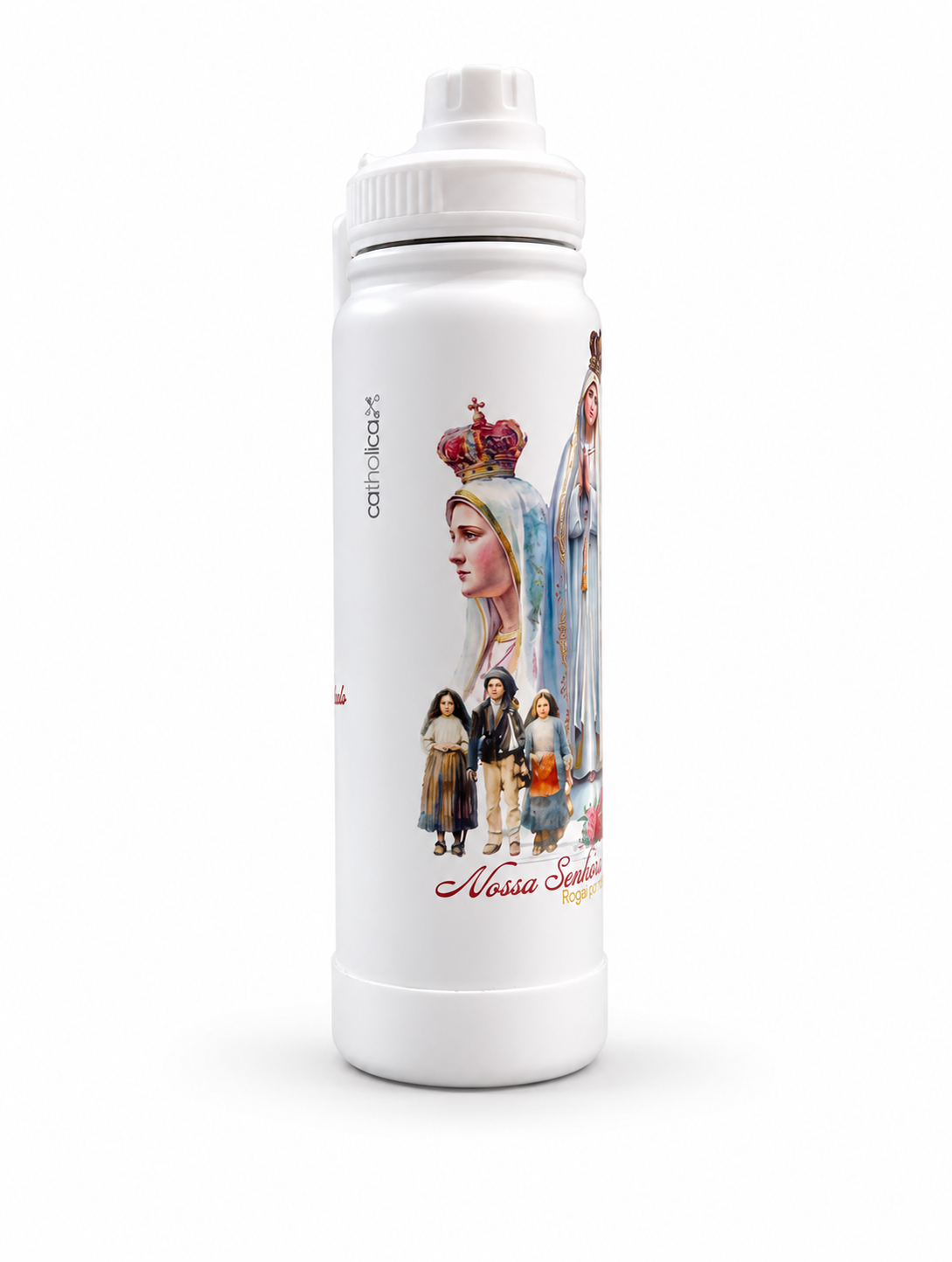 Garrafinha Térmica Nossa Senhora de Fátima 800ml