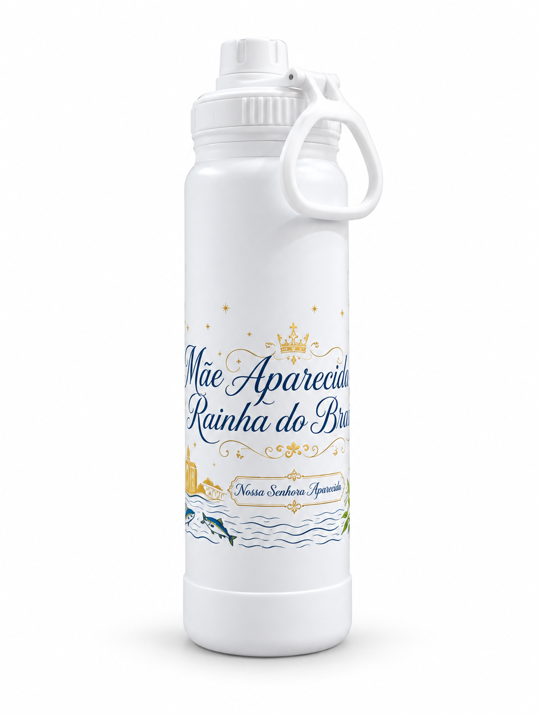 Garrafinha Térmica Nossa Senhora Aparecida 800ml