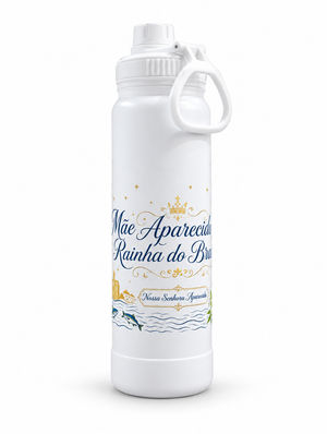 Garrafinha Térmica Nossa Senhora Aparecida 800ml