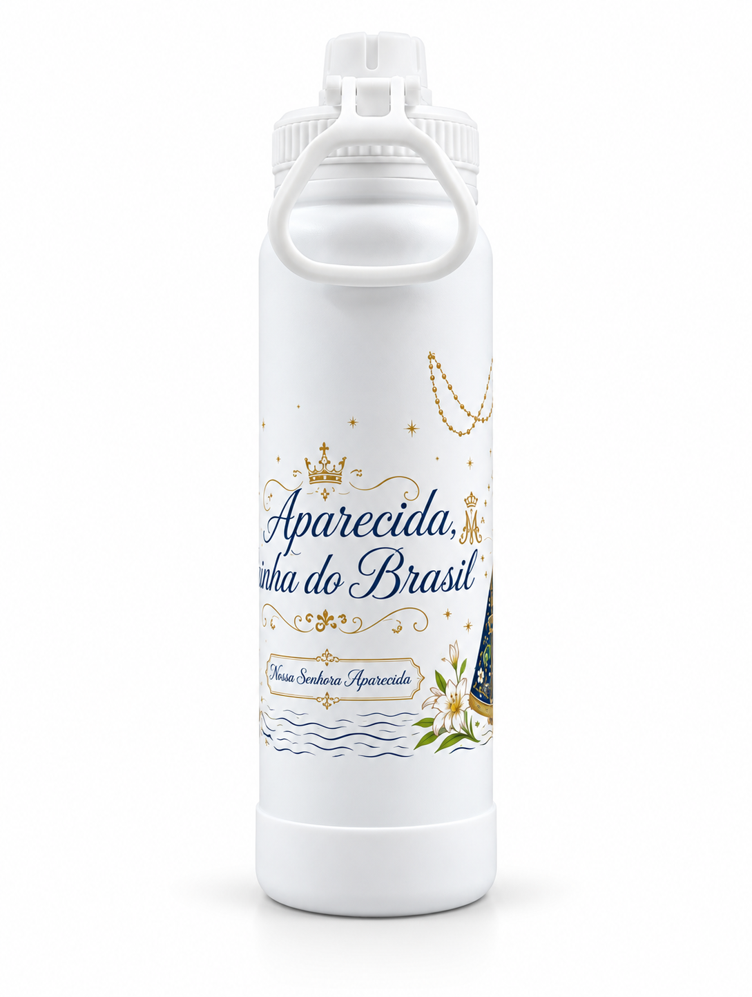 Garrafinha Térmica Nossa Senhora Aparecida 800ml