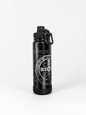 Garrafinha Térmica São Bento 800ml + Dezena | Catholica