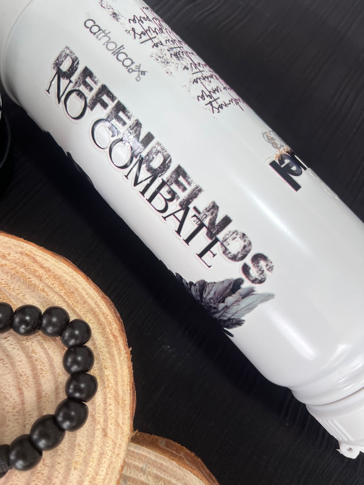 KIT SÃO MIGUEL – Terço  + Garrafa Térmica 800ml + Dezena de Brinde