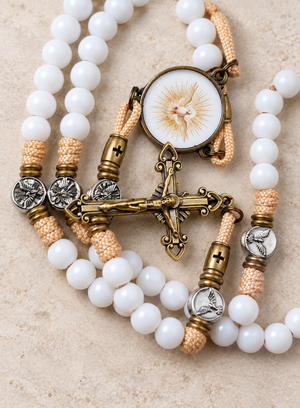 Terço Espirito Santo + Pulseira de Brinde
