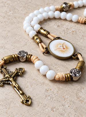 Terço Espirito Santo + Pulseira de Brinde