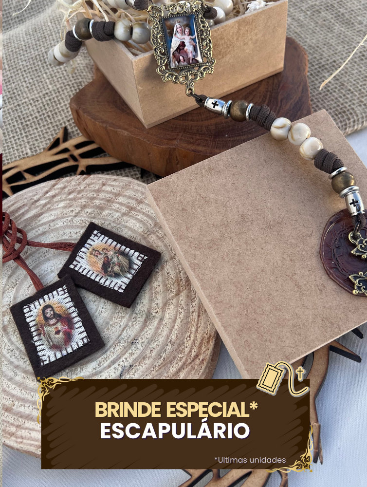 Terço à Nossa Senhora do Carmo + Escapulário