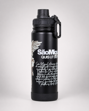 Garrafinha Térmica São Miguel 800ml + Dezena | Catholica