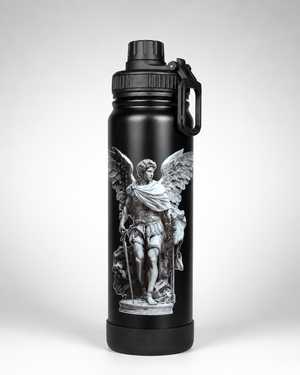 Garrafinha Térmica São Miguel 800ml + Dezena | Catholica