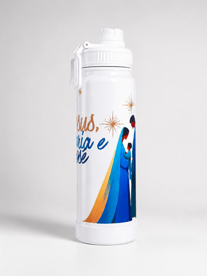 Garrafinha Térmica Sagrada Família 800ml | Catholica